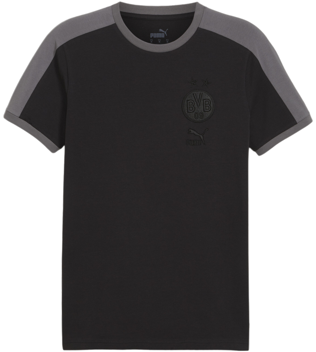 Puma Borussia Dortmund Ftblheritage T7 Tee - 769572-06-PUMA by Puma | Available at Niky's Sports
