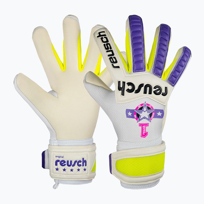 Reusch Legacy Pro Am Silver Goalkeeper Glove - 5470205-REUSCH by Reusch | Available at Niky's Sports