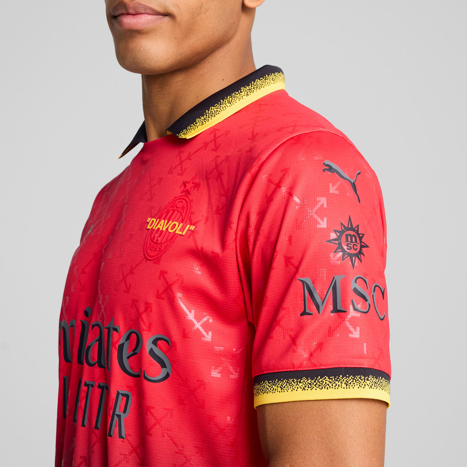 Puma AC MILAN x OFF-WHITE™ Replica Jersey Men's