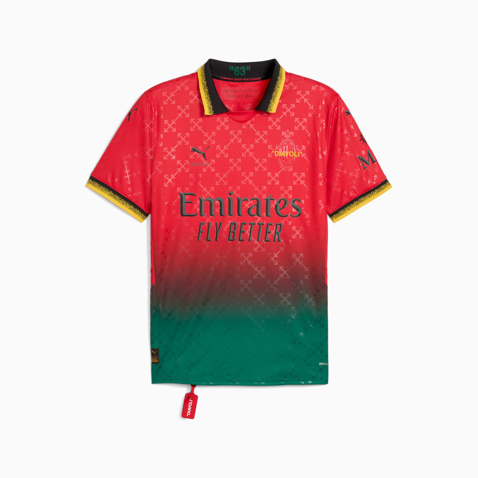 Puma AC MILAN x OFF-WHITE™ Replica Jersey Men's