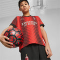 Puma AC Milan Home Youth Replica Jersey 23/24 - 770385-01-PUMA by Puma | Available at Niky's Sports