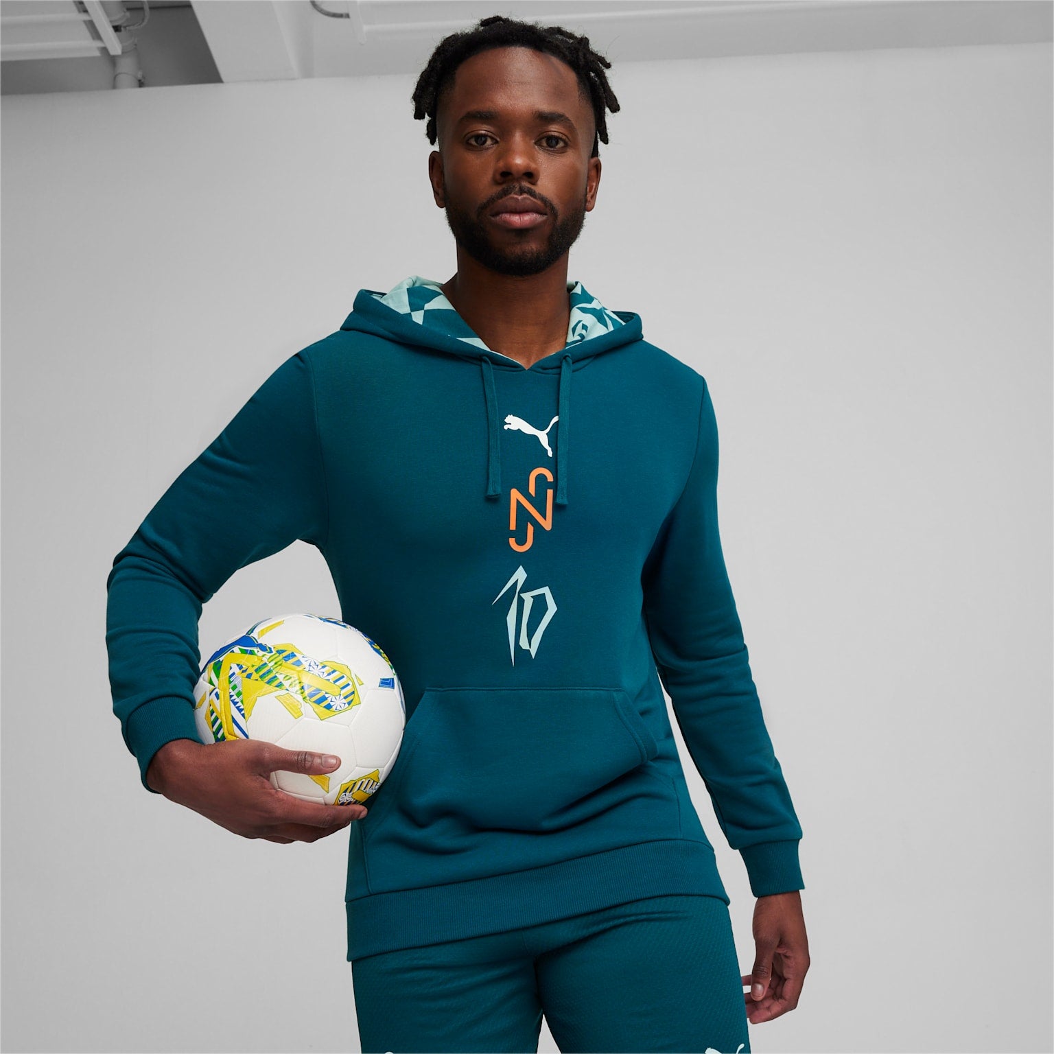 PUMA x NEYMAR JR Creativity Football Hoodie - 658955-13-PUMA by Puma | Available at Niky's Sports