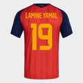 adidas Spain 26 Home Winner Jersey Lamine Yamal in red