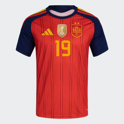 adidas Spain 26 Home Winner Jersey Lamine Yamal in red