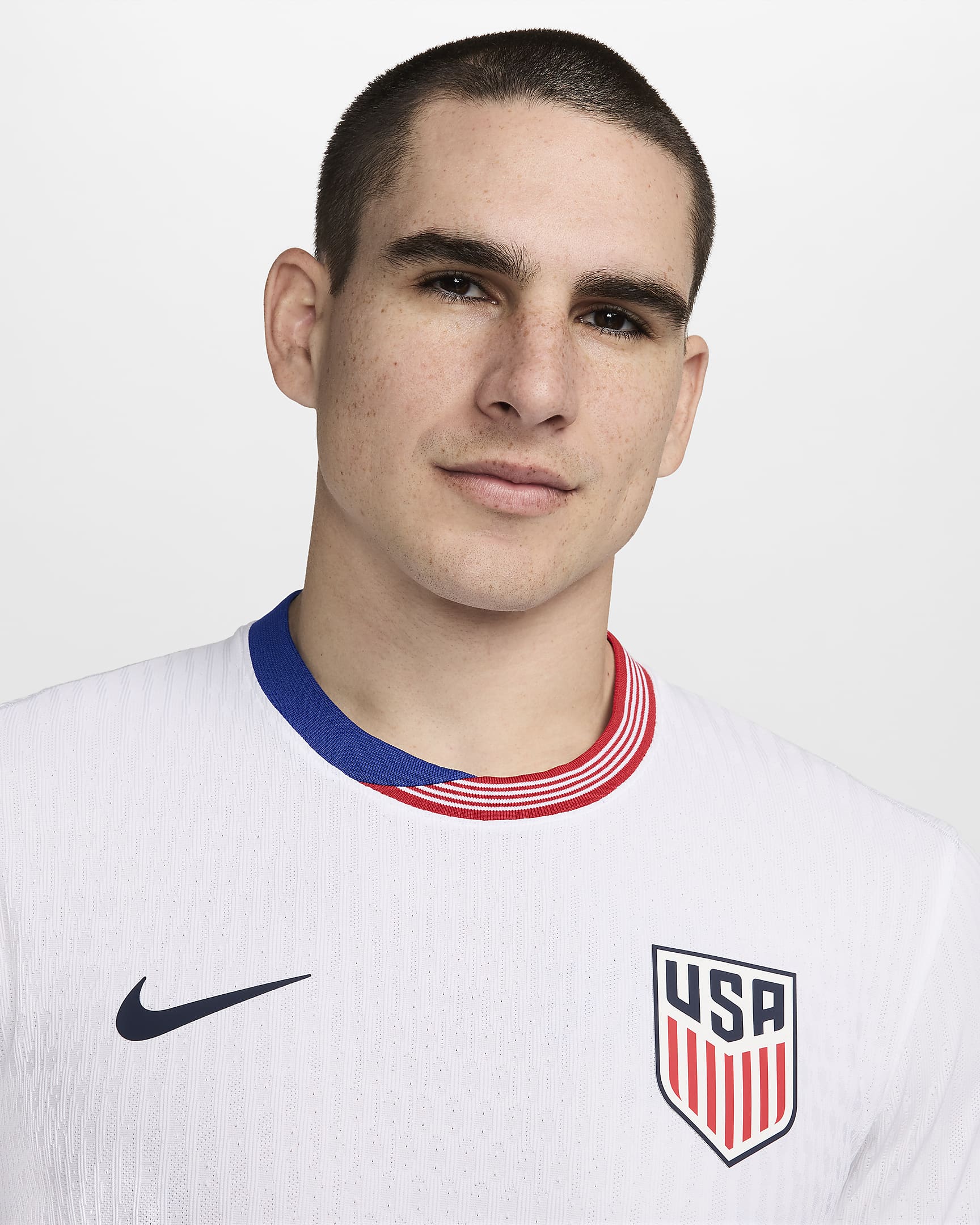 Nike USMNT 2024 Match Home Men's Dri-FIT ADV Soccer Authentic Jersey - FJ4265-100-NIKE by Nike | Available at Niky's Sports