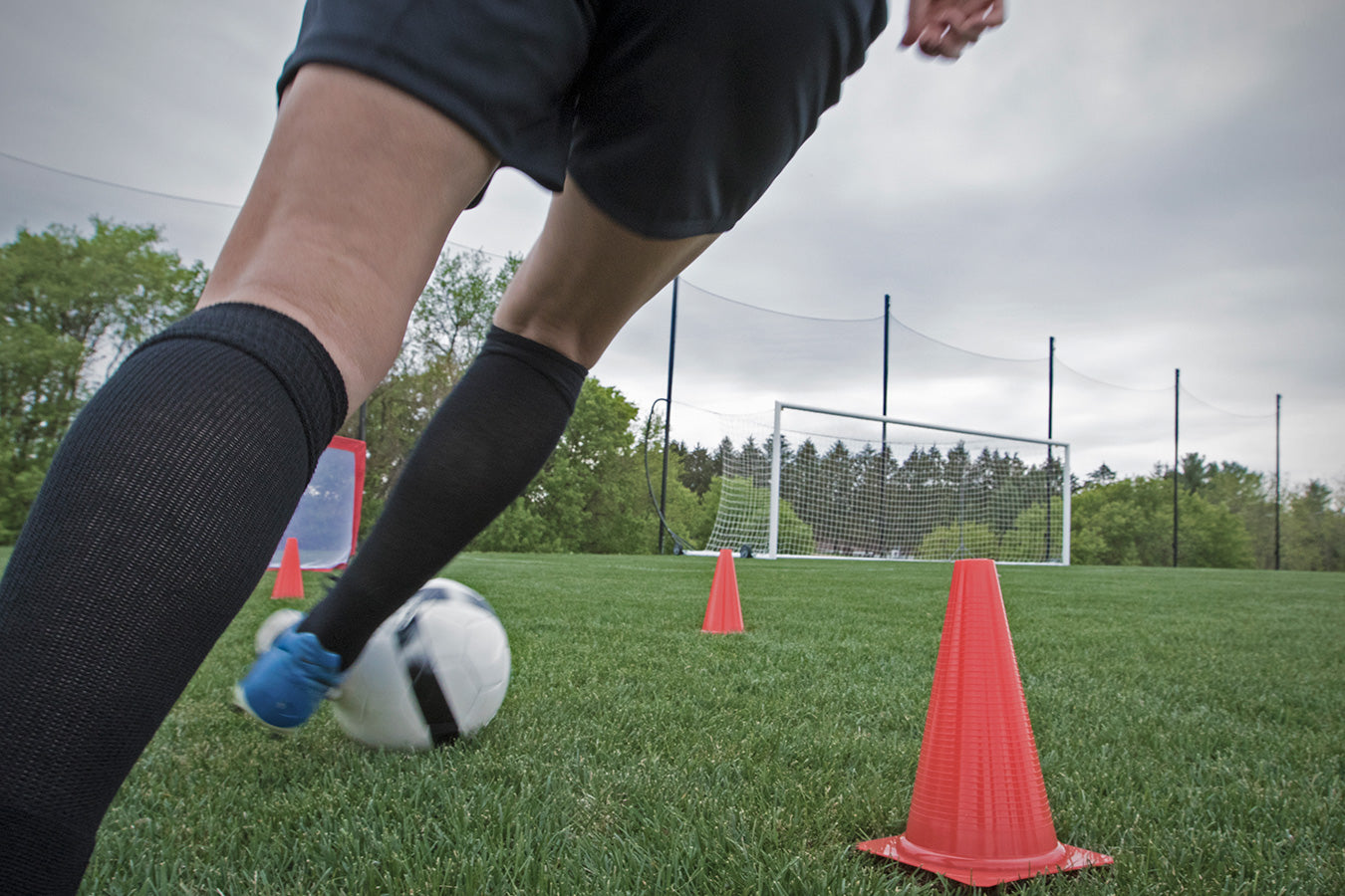 Kwikgoal 9″ Orange Practice Cone. (12 Pack)
