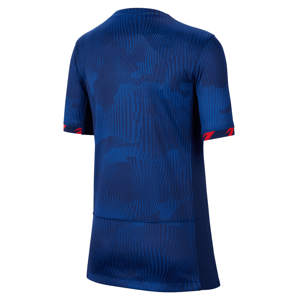 Nike USWNT 2023 Stadium Away Youth Dri-FIT Soccer Jersey - DR4043-406-NIKE by Nike | Available at Niky's Sports