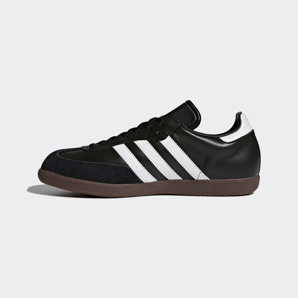 adidas Samba Leather Indoor Shoes Classic - Black/White - 019000-ADIDAS by Adidas | Available at Niky's Sports