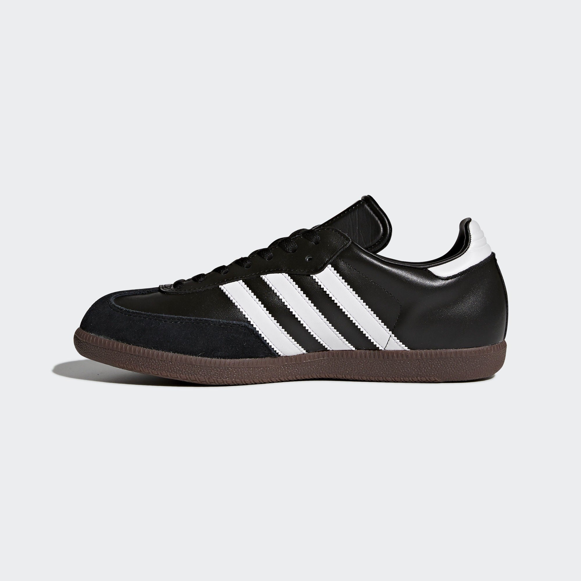 adidas Samba Leather Indoor Shoes Classic - Black/White - 019000-ADIDAS by Adidas | Available at Niky's Sports