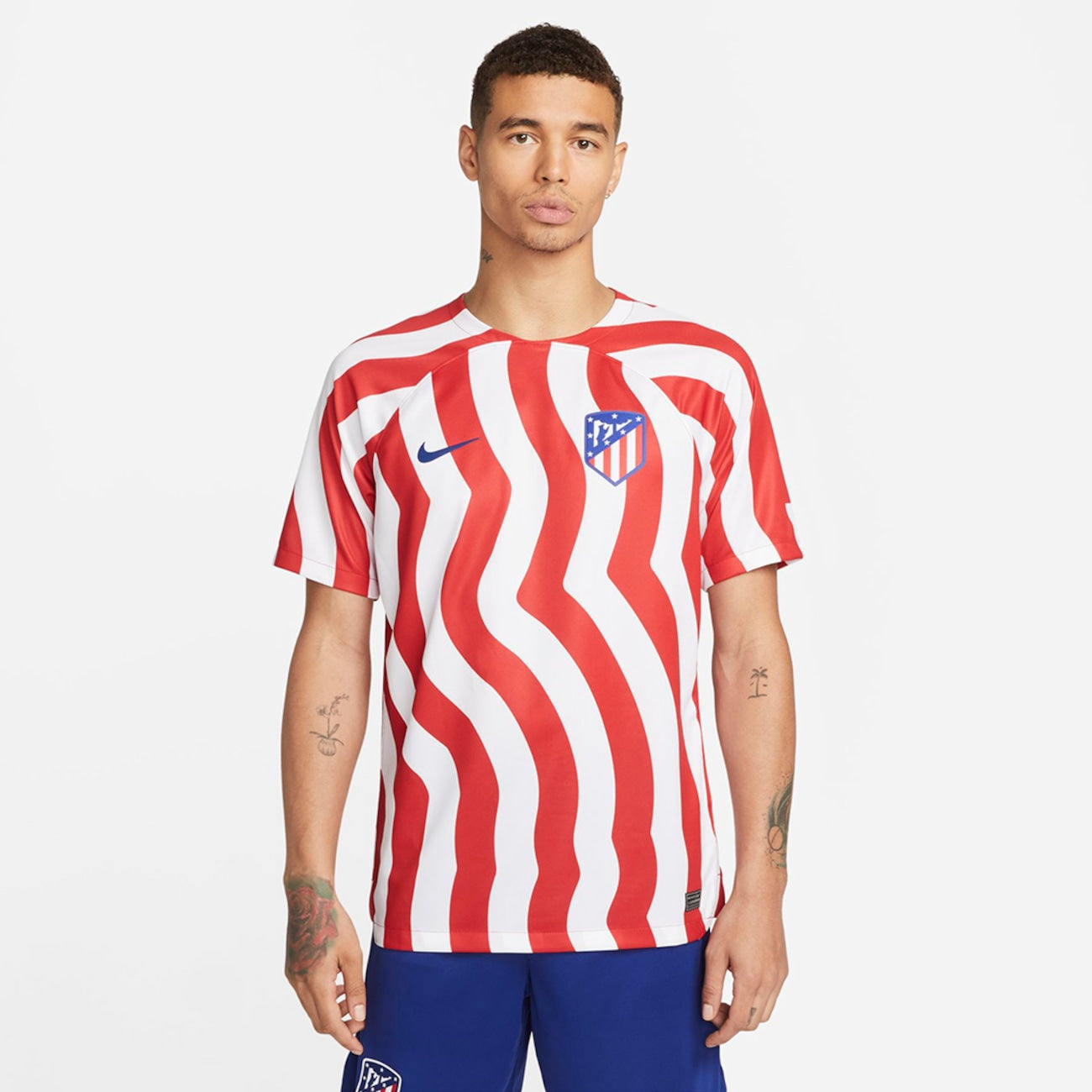 Atlético Madrid 2022/23 Stadium Home Men's Nike Dri-FIT Soccer Jersey - DM1838-101-NIKE by Nike | Available at Niky's Sports