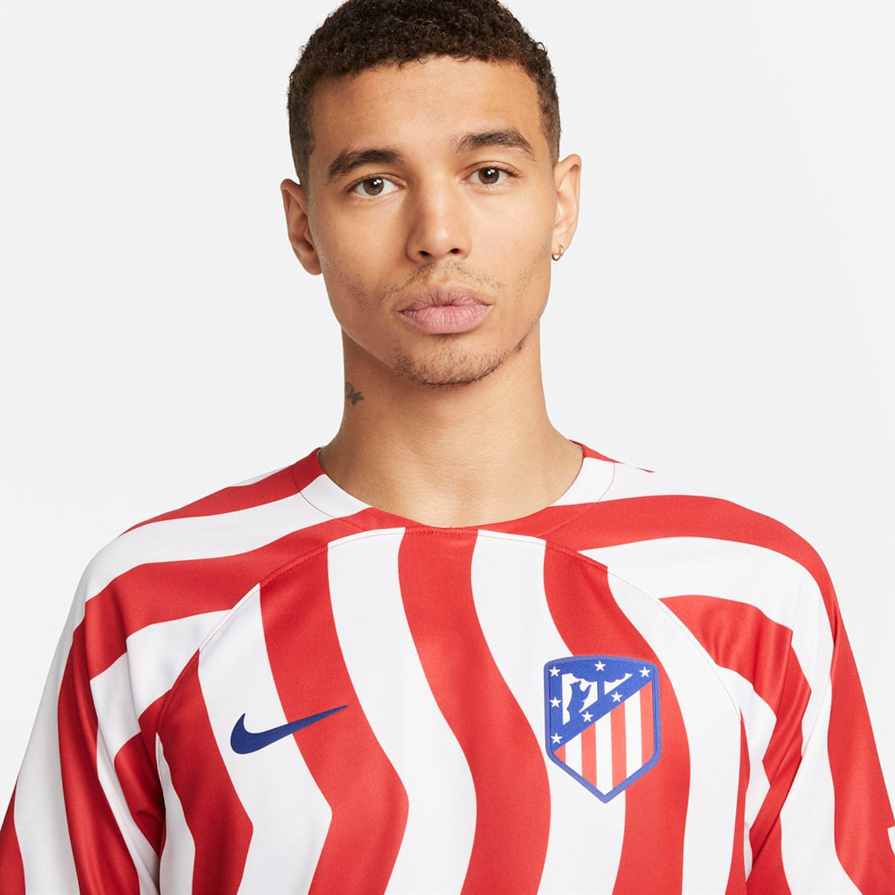 Atlético Madrid 2022/23 Stadium Home Men's Nike Dri-FIT Soccer Jersey - DM1838-101-NIKE by Nike | Available at Niky's Sports