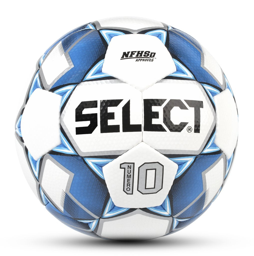 Numero 10 Soccer Ball White/Blue - 0275150111-SELECT by Select | Available at Niky's Sports