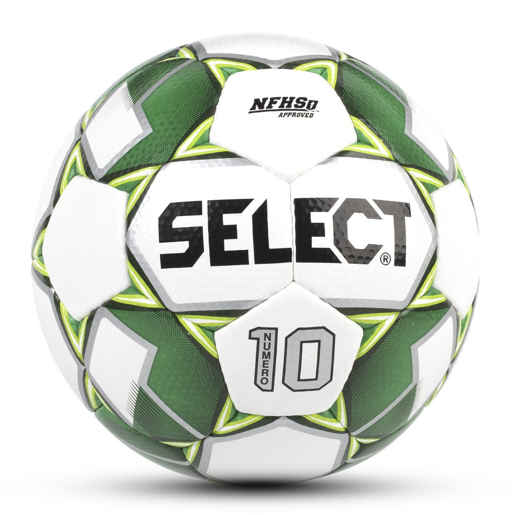 Numero 10 Soccer Ball White/Green - 0275150112-SELECT by Select | Available at Niky's Sports