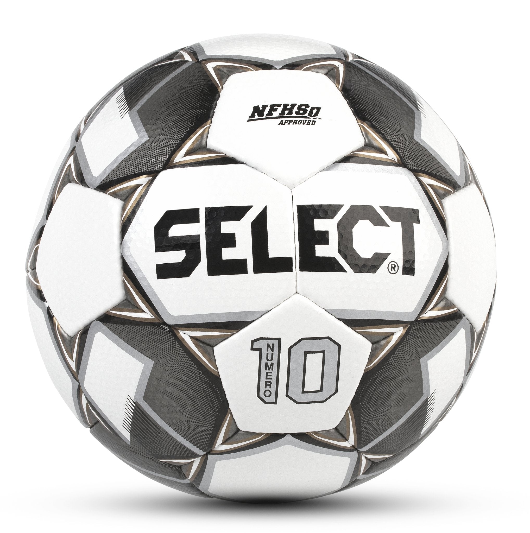 Numero 10 Soccer Ball White/Black - 0275150115-SELECT by Select | Available at Niky's Sports