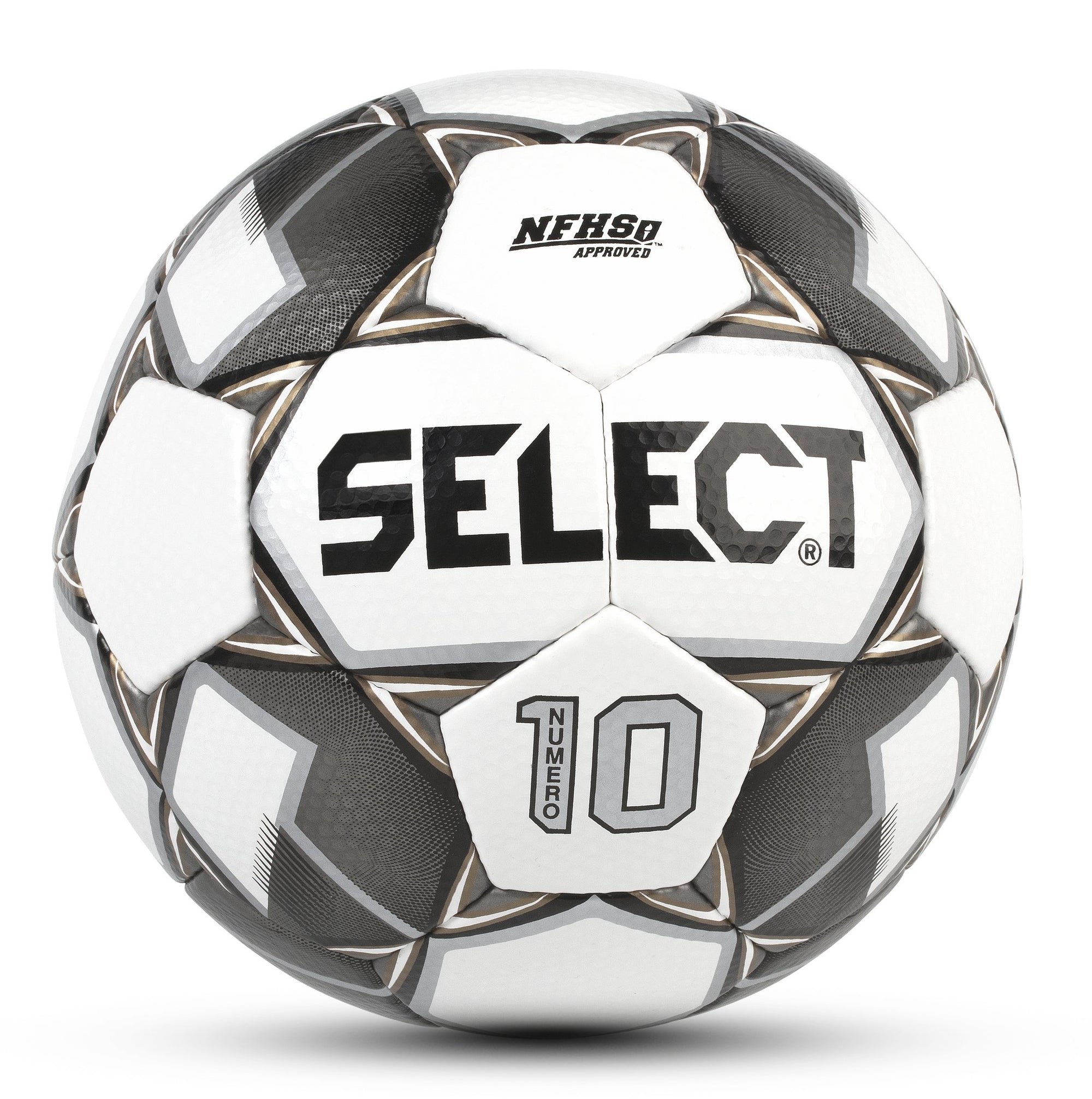 Numero 10 Soccer Ball White/Black - 0275150115-SELECT by Select | Available at Niky's Sports