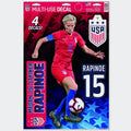 Megan Rapinoe US Womens National Team Decal 11x17 - 032085076403-WINCRAFT by Wincraft | Available at Niky's Sports