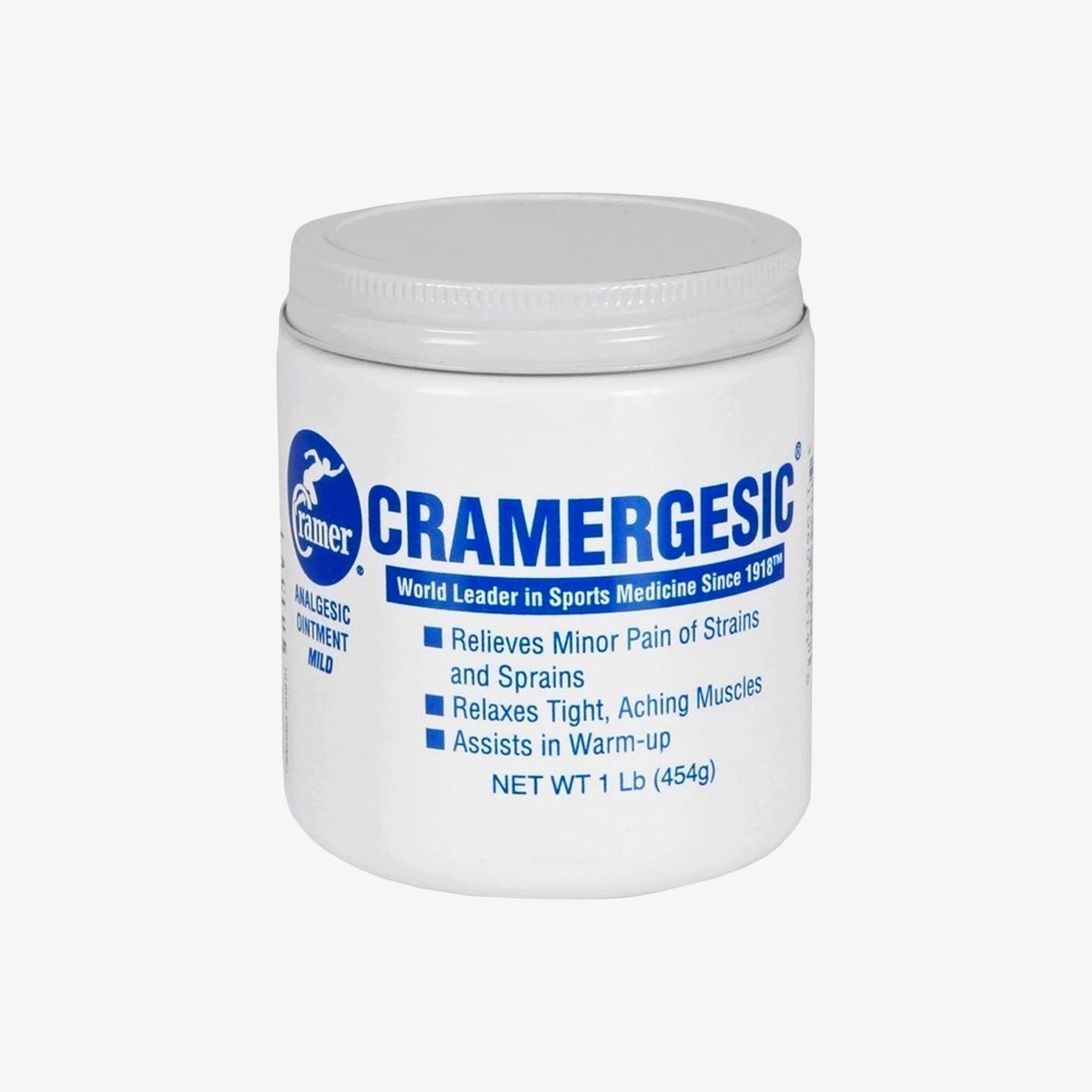 Cramer Cramergesic Analgesic Ointment - 1 lb Jar - 034538-CRAMER by Cramer | Available at Niky's Sports