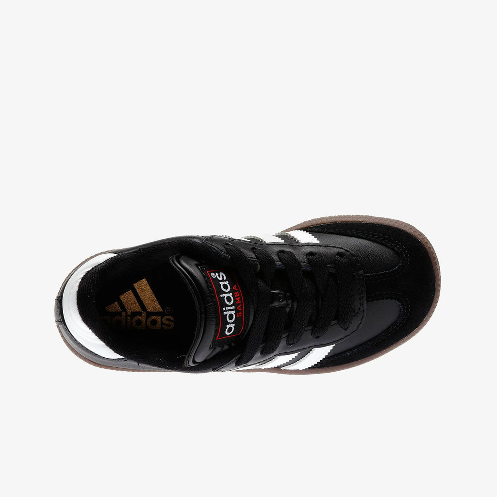 adidas Toddler Samba Classic Indoor Soccer Shoes 8k-13.5k Black - 036516-K-ADIDAS by Adidas | Available at Niky's Sports