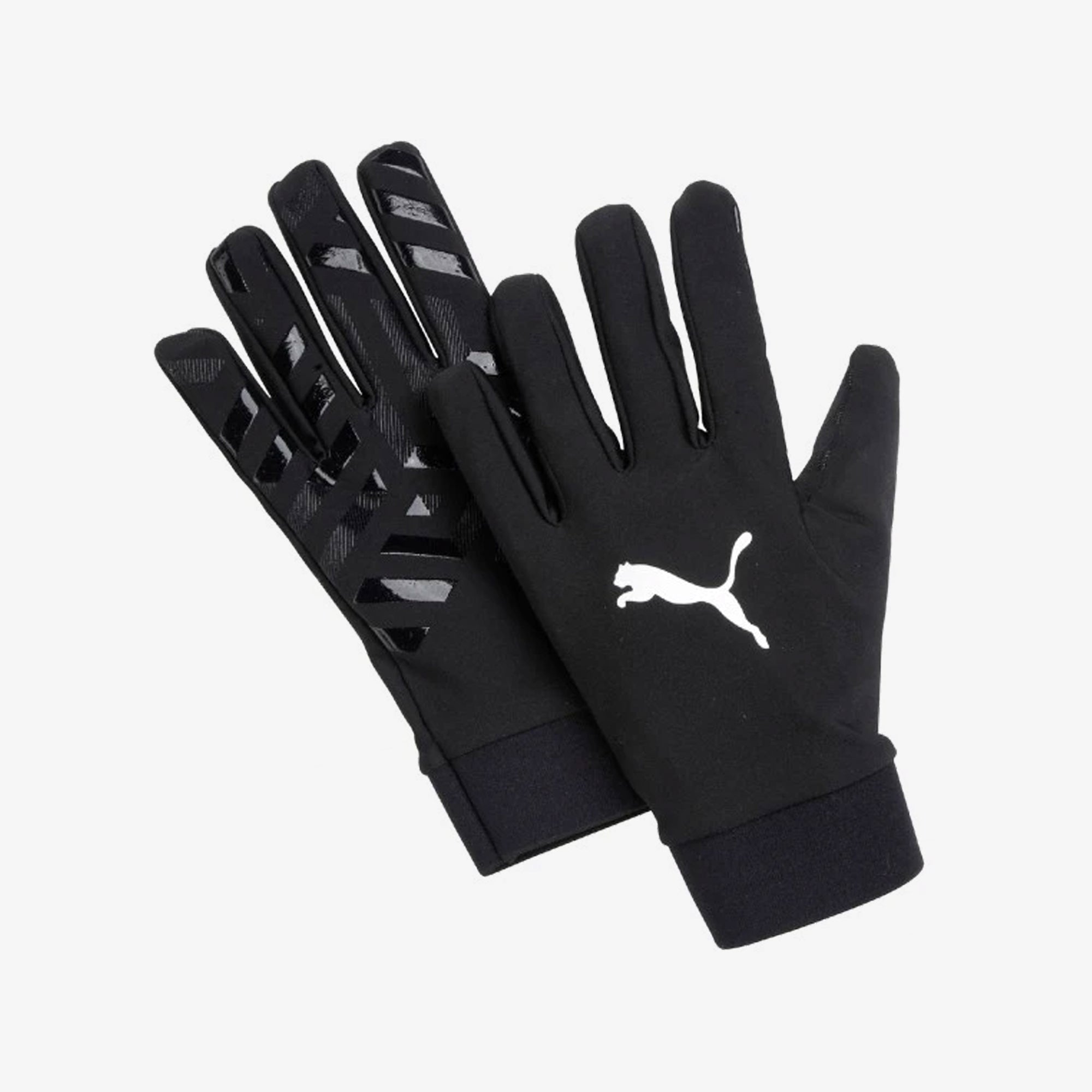Men's Fieldplayer Gloves - Black - 041146-01-PUMA by Puma | Available at Niky's Sports