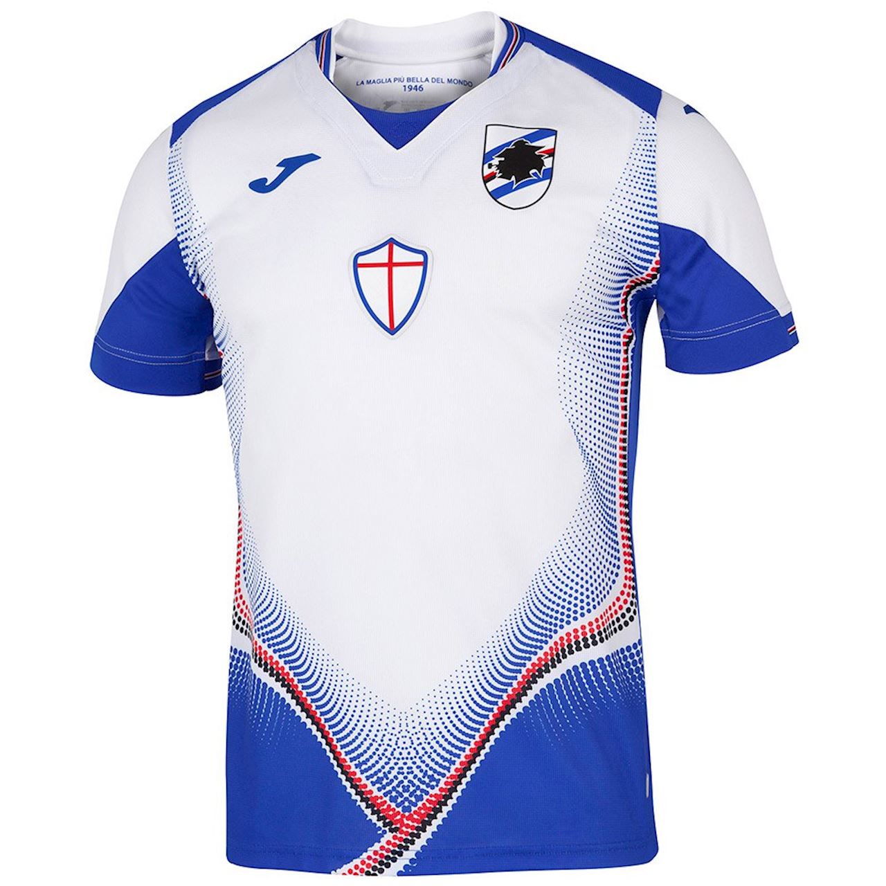 Joma Sampdoria Mens SS Away Shirt 2019/20 - SD.101021V19-JOMA by Joma | Available at Niky's Sports