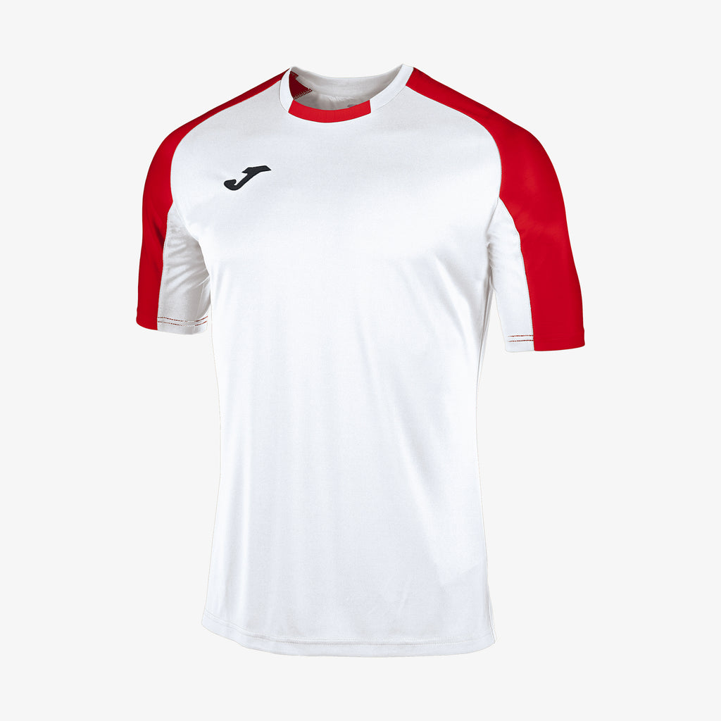 Essential S/S T-Shirt - Red/White - 101105.206-JOMA by Joma | Available at Niky's Sports