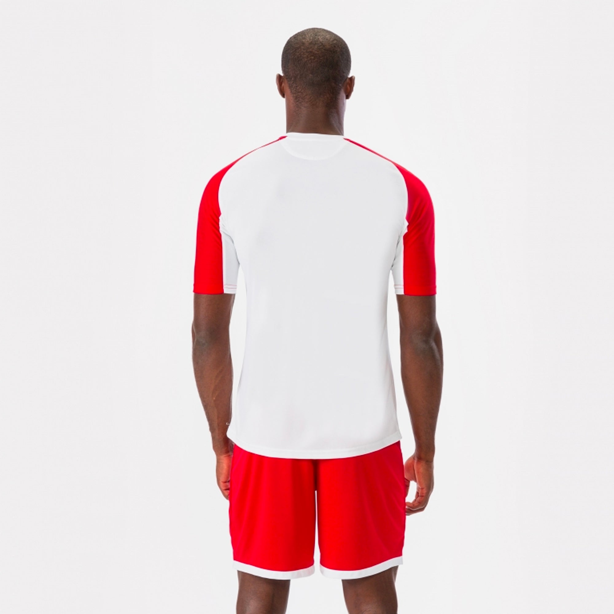 Essential S/S T-Shirt - Red/White - 101105.206-JOMA by Joma | Available at Niky's Sports