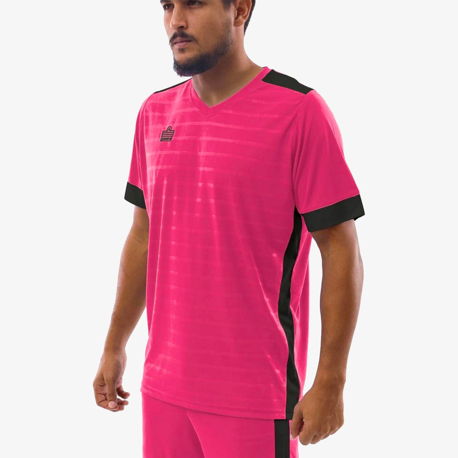 Derby Jersey Pink/Black