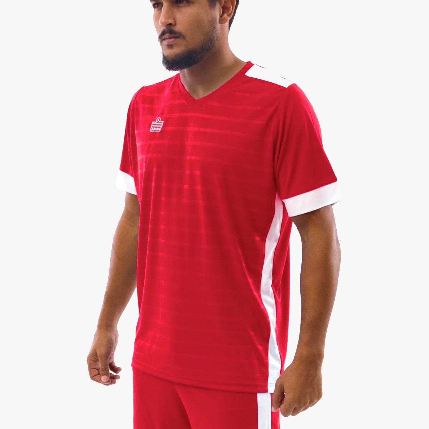 Admiral Derby Jersey Red/White yxs