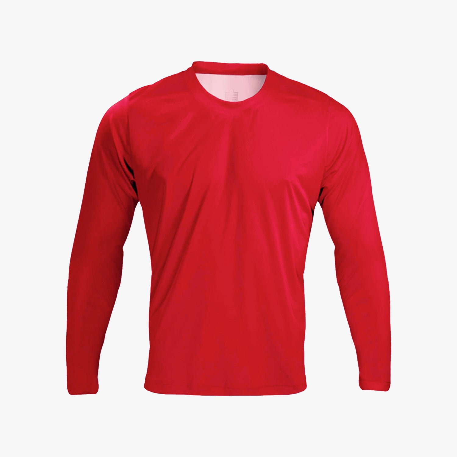 PERFORMANCE LONG SLEEVE SHIRT - RED - 1022LS.RE-ADMIRAL by Admiral | Available at Niky's Sports