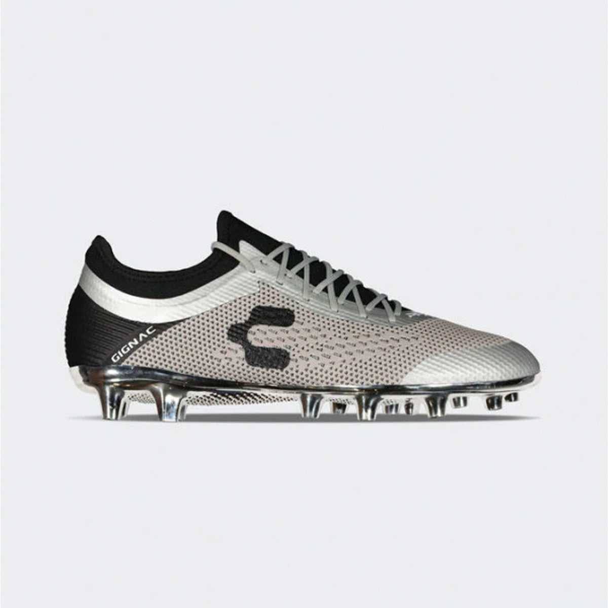 PFX Gignac FirmGround Soccer Cleats - Silver