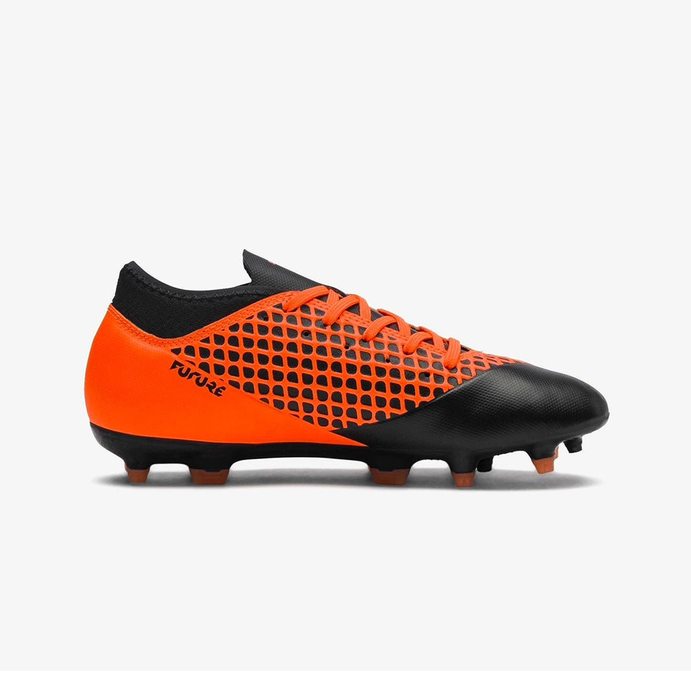 Kid's Future 2.4 FG/AG Soccer Cleats - Black/Orange - 104844-02-PUMA by Puma | Available at Niky's Sports
