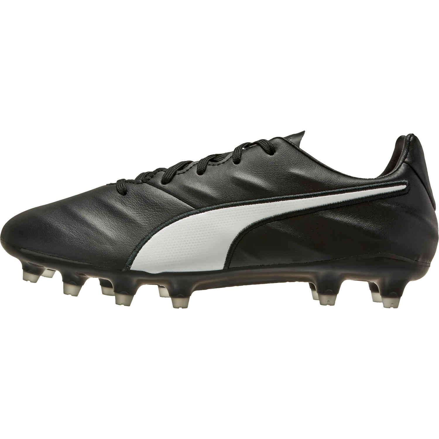 Puma King Pro 21 SL FG Black White 10