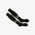 USSF Two Stripe Ref Sock - Large - 1305C-OFFICIAL SPORTS by Official Sports | Available at Niky's Sports