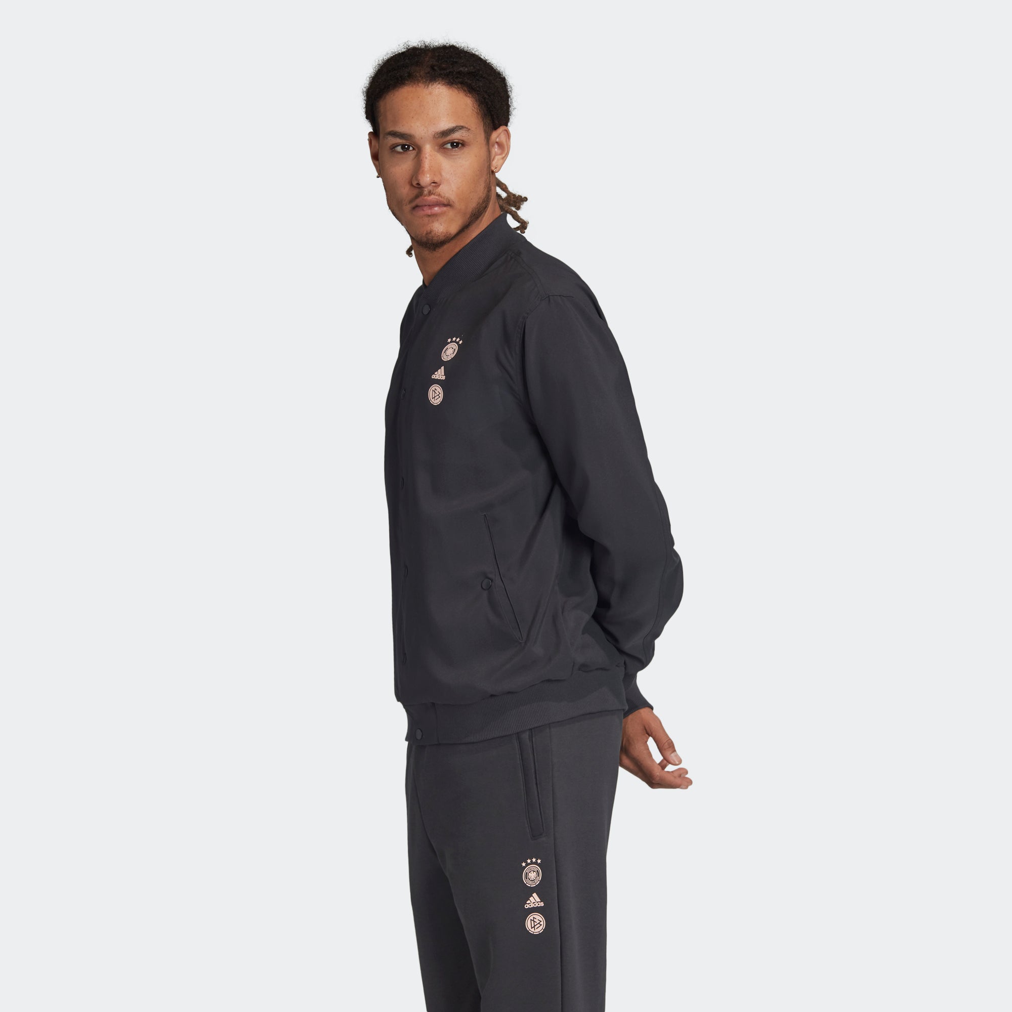 Men's Germany Track Top - FQ6619-ADIDAS by Adidas | Available at Niky's Sports