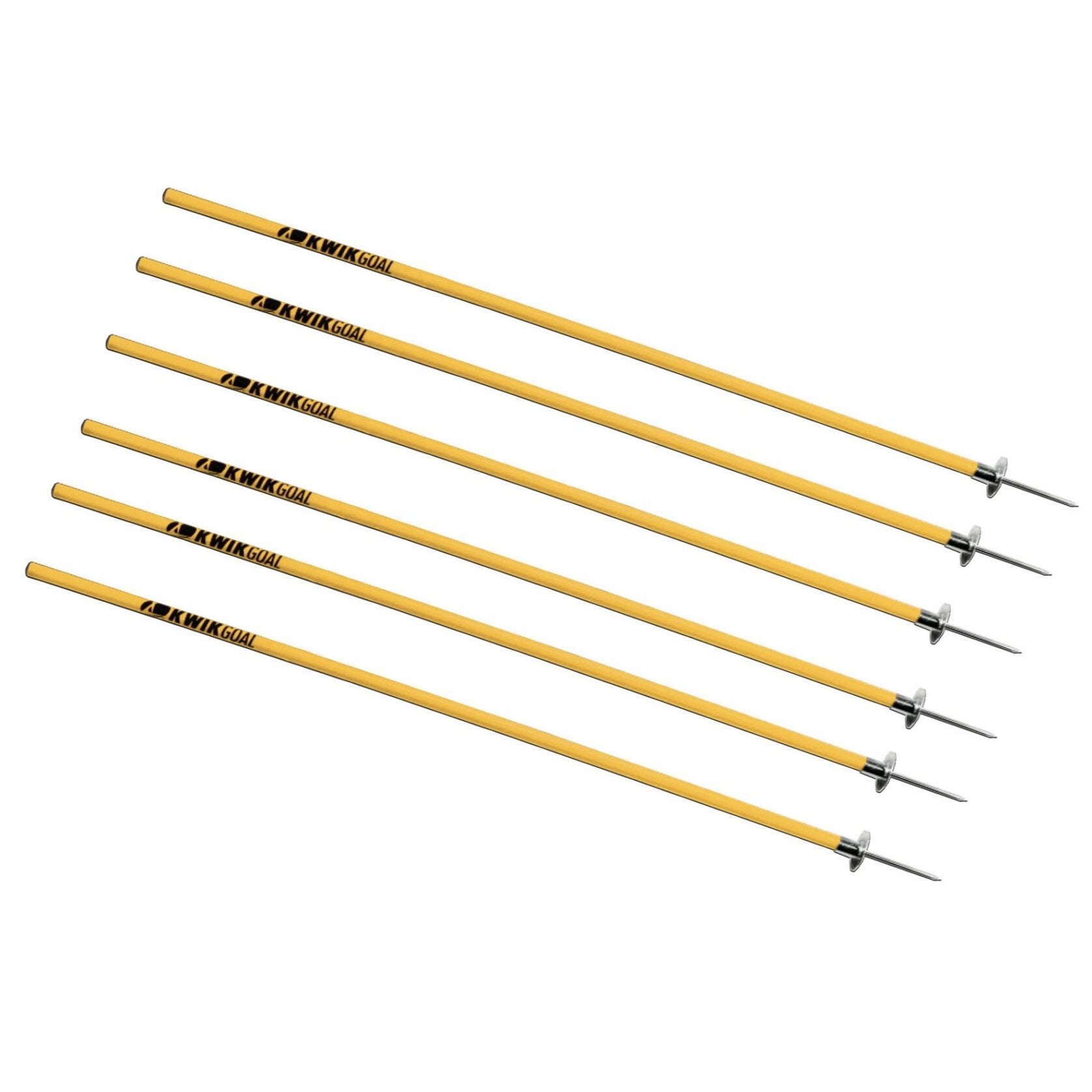 Coaching Sticks - Yellow - 16B1001-KWIKGOAL by Kwikgoal | Available at Niky's Sports