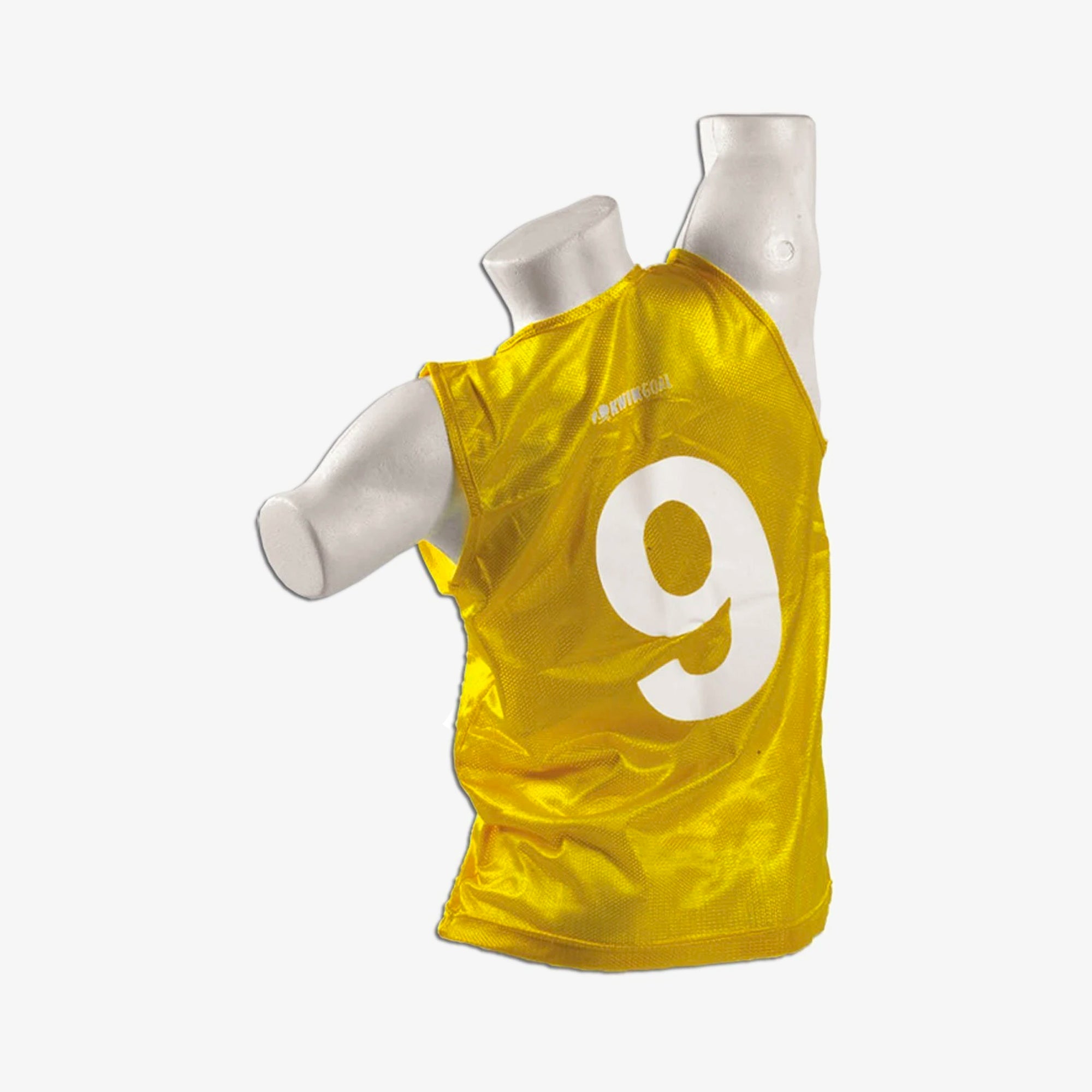 Kwikgoal Youth Numbered Soccer Training Vest Yellow #1-18