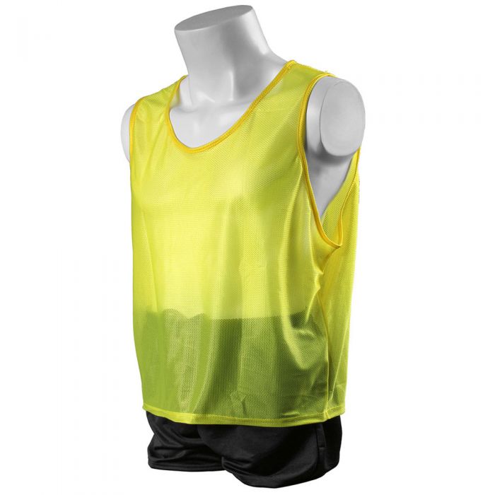 DELUXE SCRIMMAGE VEST HI-VIS GREEN - YOUTH - 19A1242-KWIKGOAL by Kwikgoal | Available at Niky's Sports