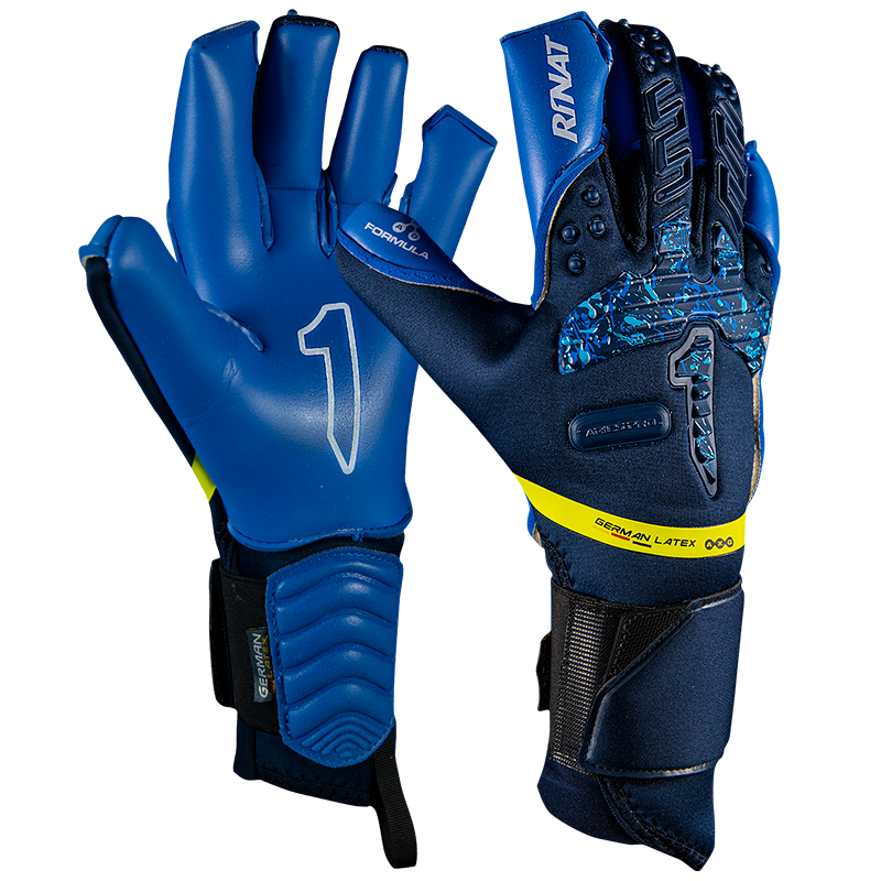 RINAT ARIES PROFESSIONAL GOALKEEPER GLOVE Blue - 1GPR1A4A50-631-RINAT by Rinat | Available at Niky&#39;s Sports