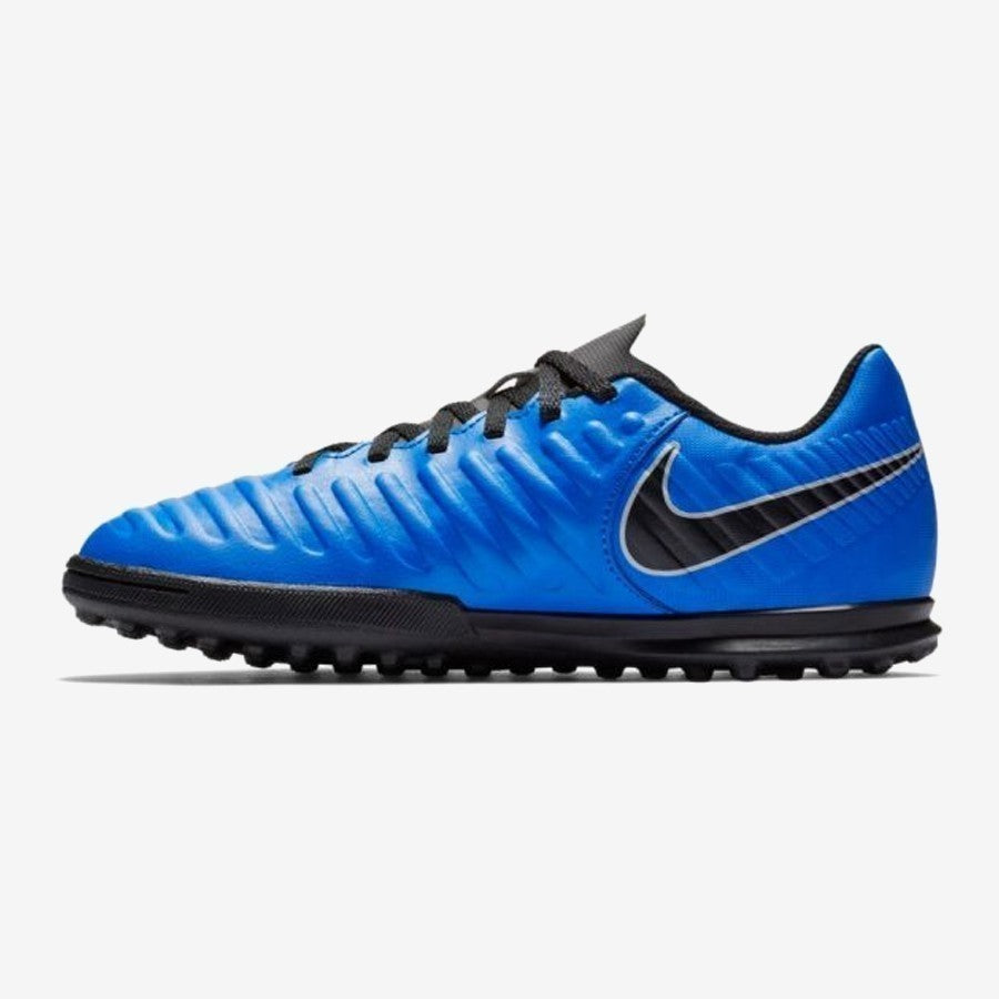 Kid's Tiempo LegendX 7 Club Turf Soccer Shoes - Racer Blue - AH7261-400-NIKE by Nike | Available at Niky's Sports