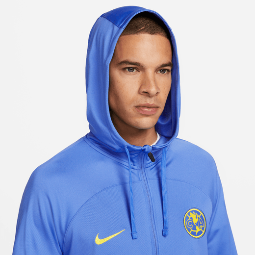 Nike Club America Strike Hooded Jacket - DJ8537-432-NIKE by Nike | Available at Niky's Sports