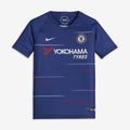 Kid's Chelsea FC Home Jersey 18/19 Soccer Jersey - Rush Blue/White - 919252-496-NIKE by Nike | Available at Niky's Sports