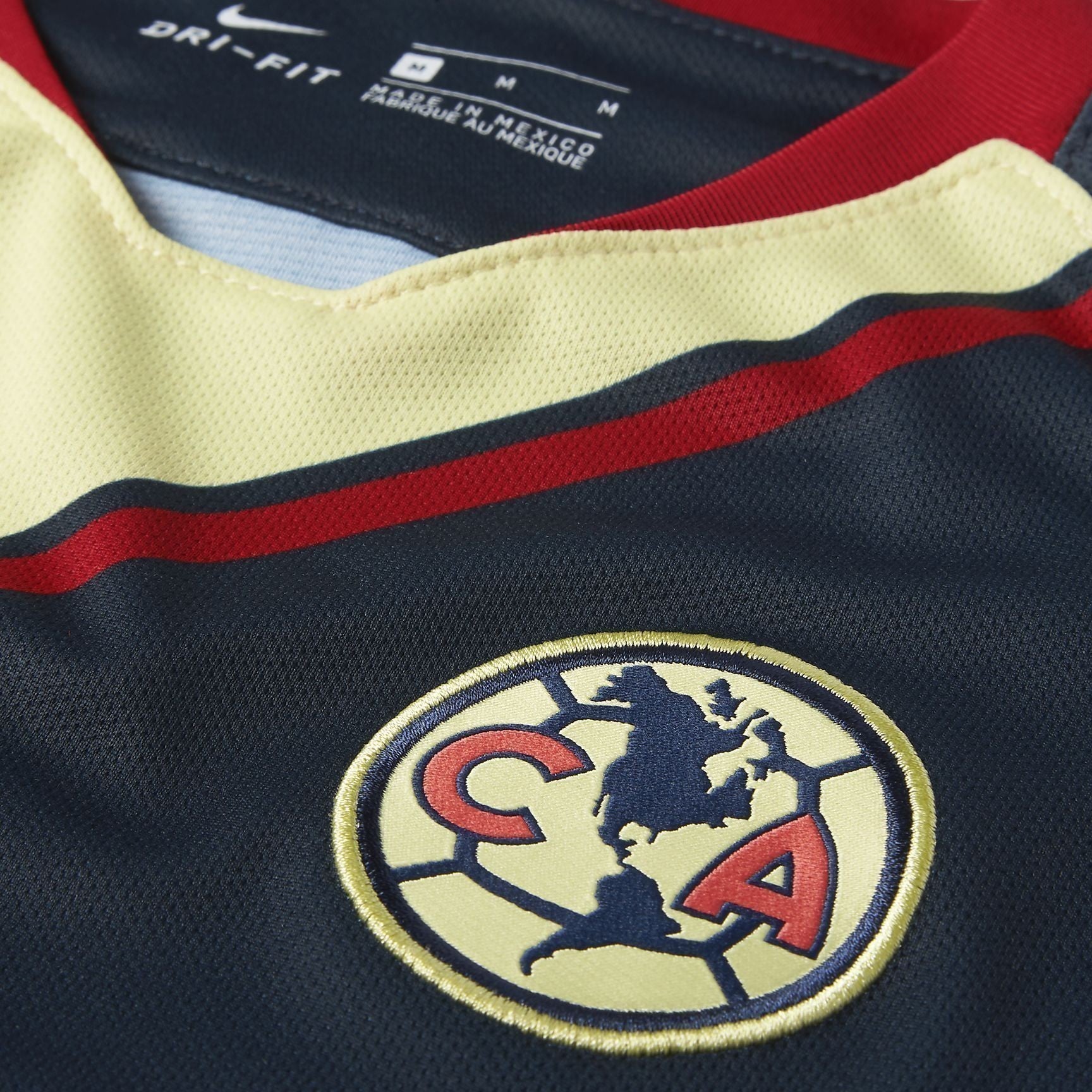 Kid's Club America 18/19 Away Jersey - Yellow/Navy/Red - 919233-455-NIKE by Nike | Available at Niky's Sports