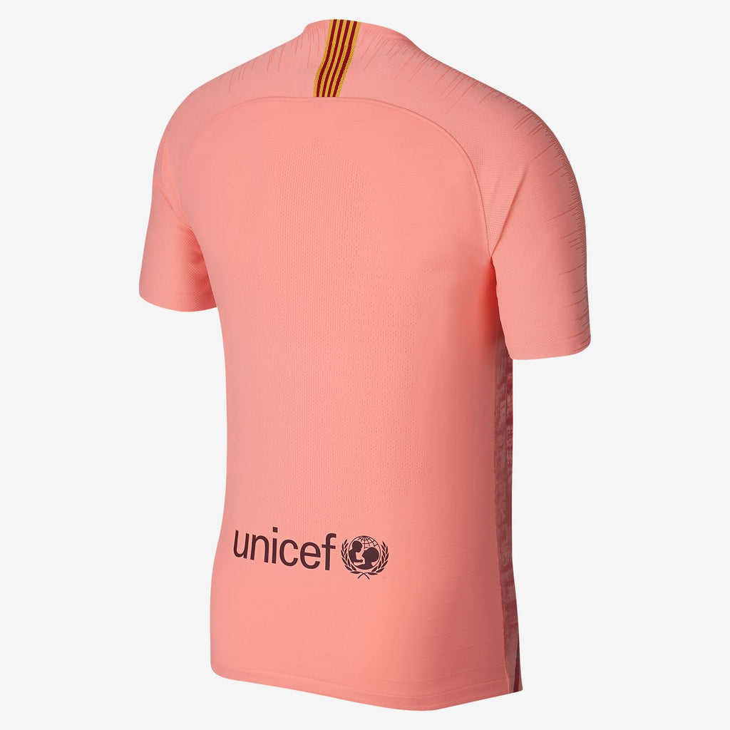 Men's FC Barcelona 18/19 Third Jersey - Light Atomic Pink/Silver - 918911-694-NIKE by Nike | Available at Niky's Sports