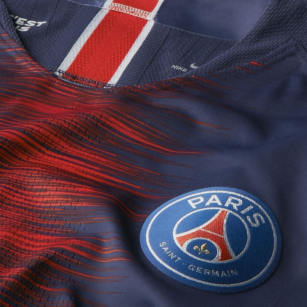 Men's Paris Saint-Germain 18/19 Home Authentic Jersey - Navy/White - 894419-411-NIKE by Nike | Available at Niky's Sports