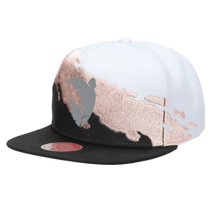 Mitchell and Ness Angel City FC Paintbrush Snapback Hat - 6HSSMM20190-ACFBKPK-MITCHELL & NESS by Mitchell & Ness | Available at Niky's Sports