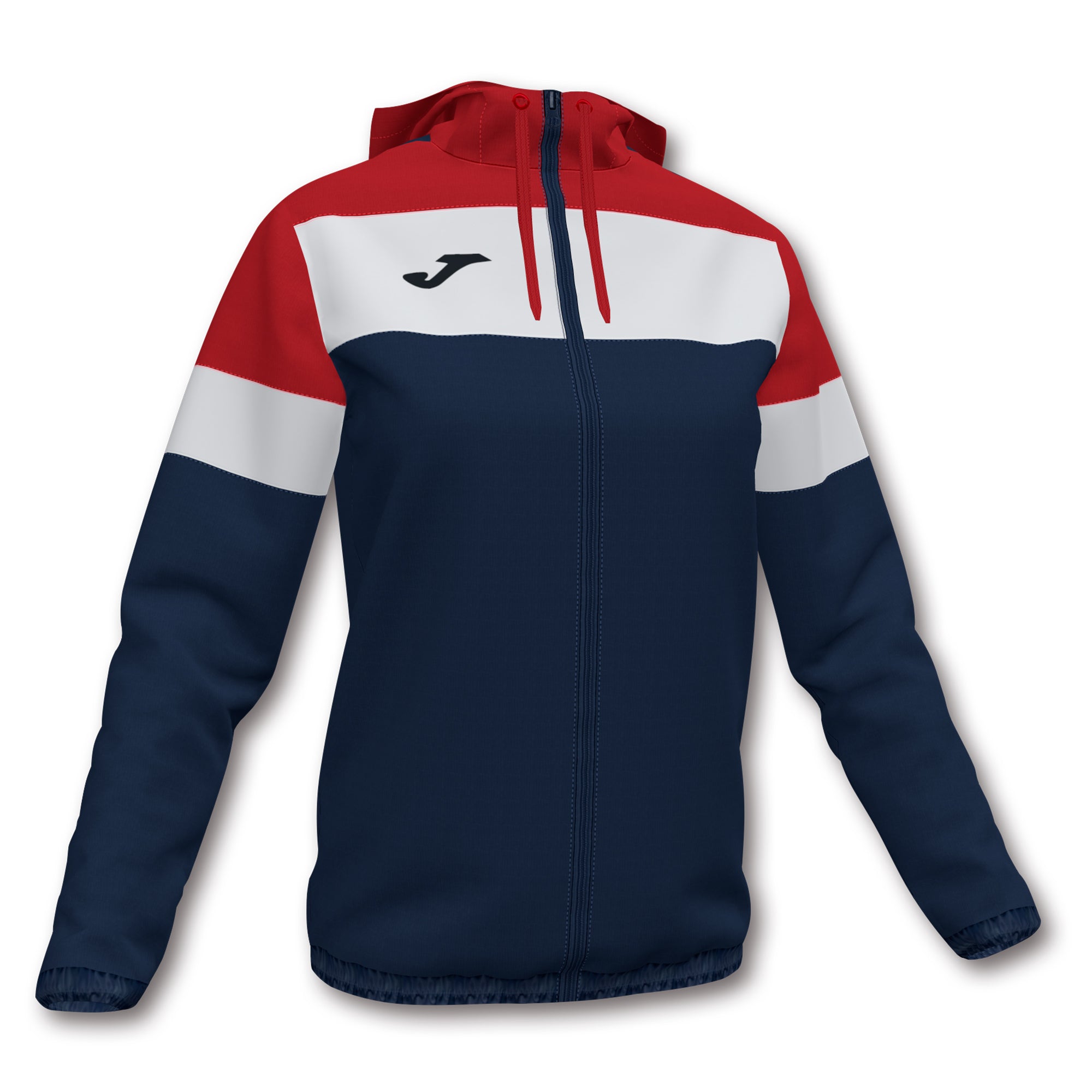 Crew IV Full-Zip Jacket W/Hood - 901046-336-JOMA by Joma | Available at Niky's Sports