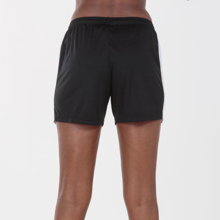 Joma Maxi Women's Soccer Short - Black/White - 901142.102-JOMA by Joma | Available at Niky's Sports