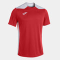 Joma Championship VI Soccer Jersey - Red/Black - 101822.602-JOMA by Joma | Available at Niky's Sports