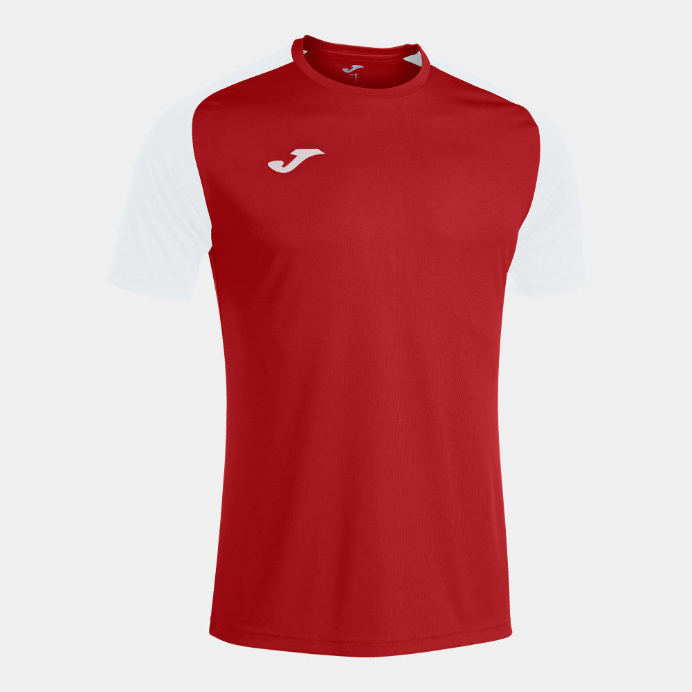 JOMA ACADEMY IV SHORT SLEEVE JERSEY RED WHITE