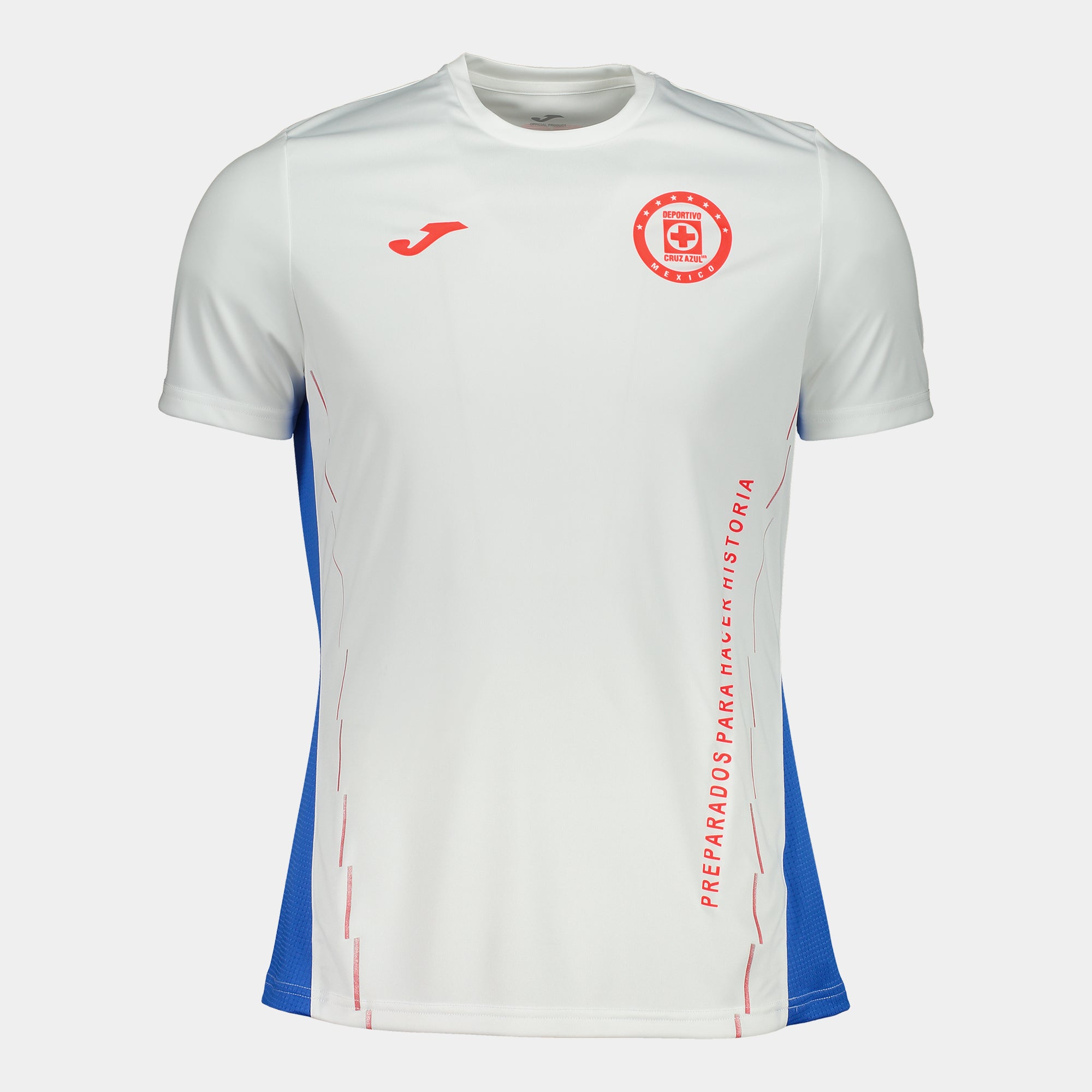 Joma Men's Cruz Azul Training Jersey  2022 White - BA101878A207-JOMA by Joma | Available at Niky's Sports